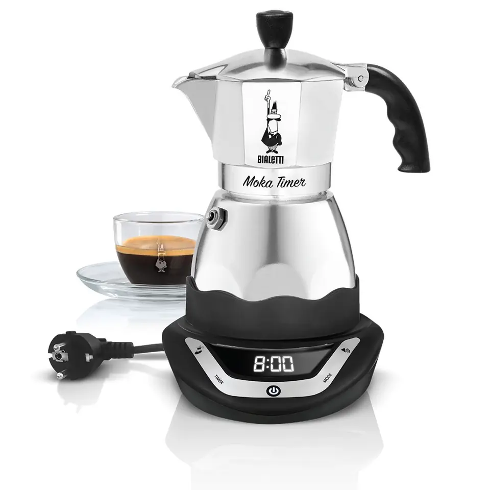 ⁨Bialetti Moka Timer Fully-auto Electric moka pot⁩ at Wasserman.eu