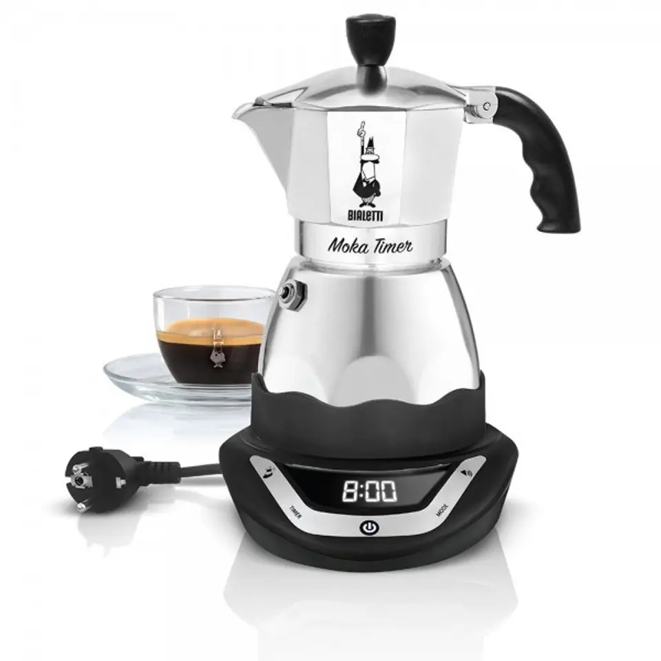 ⁨Bialetti EAsy Timer 6 Fully-auto Electric moka pot 0.5 L⁩ at Wasserman.eu