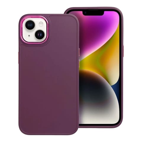 ⁨Futerał FRAME do IPHONE 14 fioletowy⁩ w sklepie Wasserman.eu