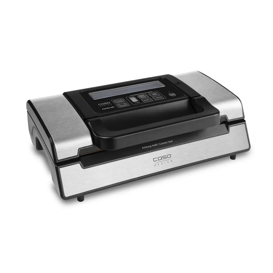 ⁨Caso FastVac 500 vacuum sealer 900 mbar Black, Silver⁩ at Wasserman.eu