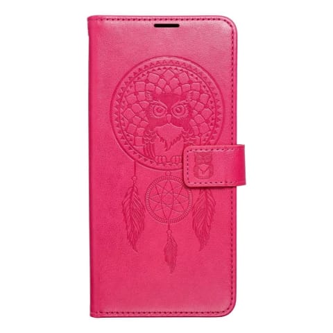 ⁨Etui z klapką zamykane Kabura MEZZO Book do iPhone 15 Pro łapacz snów magenta⁩ w sklepie Wasserman.eu