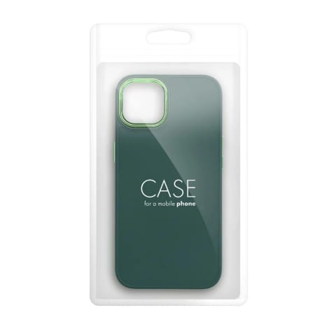 ⁨Etui obudowa ochronna futerał FRAME do iPhone 15 Pro zielony⁩ w sklepie Wasserman.eu