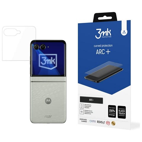 ⁨Folia 3MK ARC+ Fullscreen do Motorola    Razr 60⁩ w sklepie Wasserman.eu