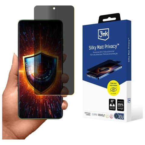 ⁨Folia prywatyzująca 3MK Silky Matt       Privacy do Motorola Edge 60⁩ w sklepie Wasserman.eu