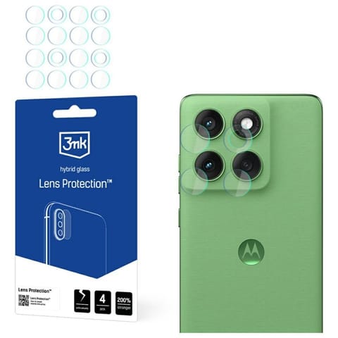 ⁨Ochrona na obiektyw aparatu 3MK Lens     Protect do Motorola Edge 60 4szt⁩ w sklepie Wasserman.eu
