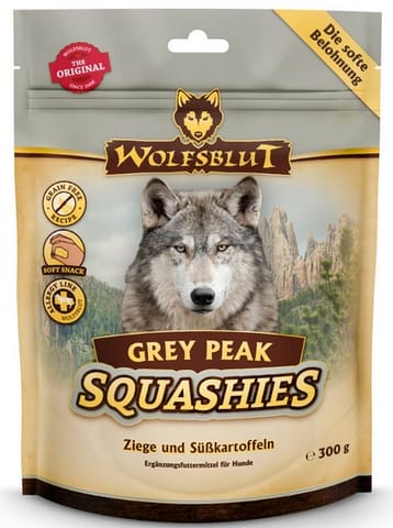⁨Wolfsblut Dog Squashies Grey Peak - koza i bataty 300g⁩ w sklepie Wasserman.eu