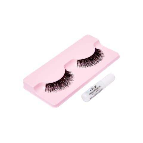 ⁨KISS Sztuczne Rzęsy Natural Lashes - Amorous 1 para + klej 1g⁩ w sklepie Wasserman.eu