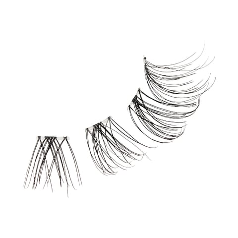⁨KISS Sztuczne Rzęsy kępki The New Natural - Neo Trio Lashes + klej 1g⁩ w sklepie Wasserman.eu