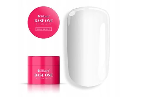 ⁨SILCARE Base One Gel Żel budujący do paznokci - Milk Shake 50 g⁩ w sklepie Wasserman.eu