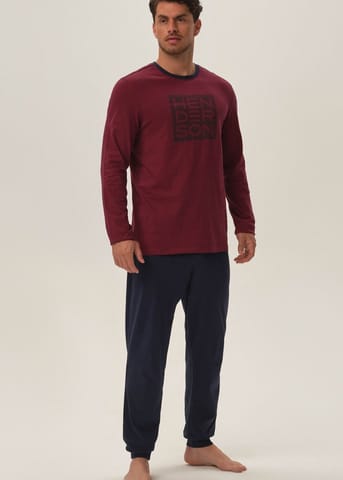 PIŻAMA HENDERSON 41909 JARVIS 33X (kolor czerwony, rozmiar XXL) w sklepie Wasserman.eu