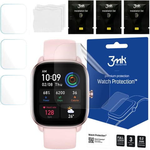 ⁨3MK Film ARC Amazfit GTS 4 Fullscreen Foil⁩ at Wasserman.eu