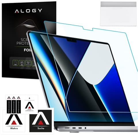 Folia ochronna Matowa na ekran do MacBook Pro 14 (2023-2021) Alogy Screen Protect Film w sklepie Wasserman.eu