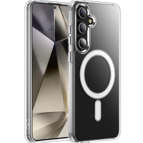 ⁨Etui do Samsung Galaxy S23 FE Plus Mag Safe Hybrid Case obudowa plecki Cover Anti-Shock Clear Alogy Przezroczyste⁩ w sklepie Wasserman.eu