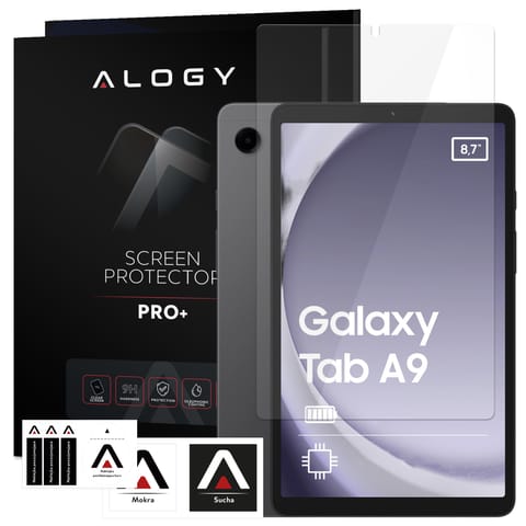 Szkło hartowane do Samsung Galaxy Tab A9 2023 8.7" 2gen X110 / X115 na ekran Alogy Screen Protector Pro+ 9H w sklepie Wasserman.eu