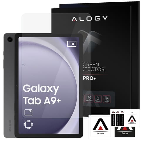 Szkło hartowane do Samsung Galaxy Tab A9+ Plus 2023 11" X210/X215/X216 na ekran na tablet Alogy Pro+ 9H w sklepie Wasserman.eu