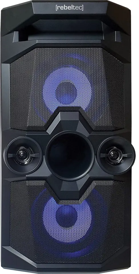 ⁨Rebeltec SoundBox 480 Portable Bluetooth Stereo Speaker Black, 50W RMS⁩ at Wasserman.eu