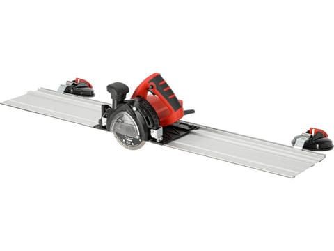 ⁨PRZECINARKA DO GRESU Z PROWADNICĄ 125MM 1400W⁩ w sklepie Wasserman.eu