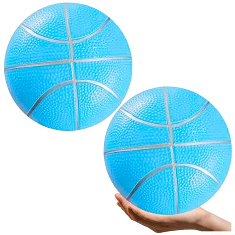 ⁨Piłka Plażowa Gumowa Pastelowa Lekka Niebieska 20cm⁩ w sklepie Wasserman.eu