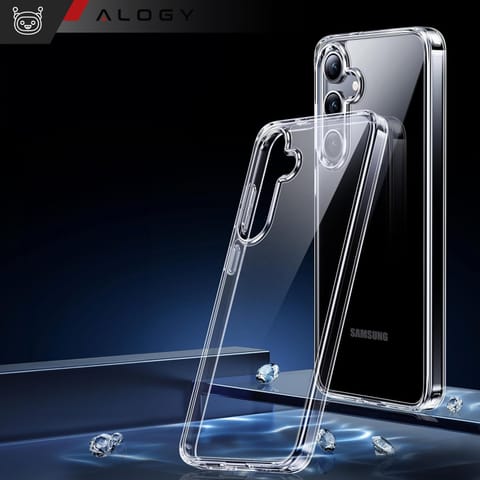 Etui do Samsung Galaxy S24+ Plus obudowa plecki futerał Hybrid Clear Case Alogy Przezroczyste w sklepie Wasserman.eu