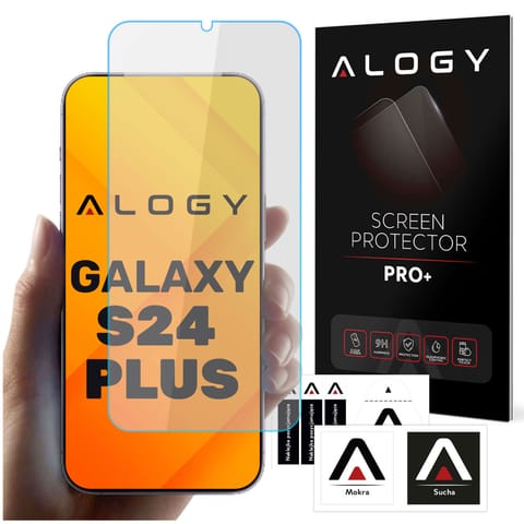 Szkło hartowane do Samsung Galaxy S24+ Plus na ekran Screen Protector Pro+ 9H Alogy w sklepie Wasserman.eu