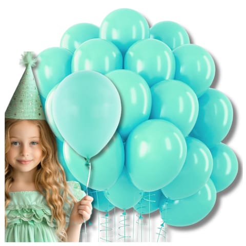 ⁨BALONY DMUCHANE LATEKSOWE SELEDYNOWE 50 SZT  NA URODZINY DEKORACJA⁩ w sklepie Wasserman.eu