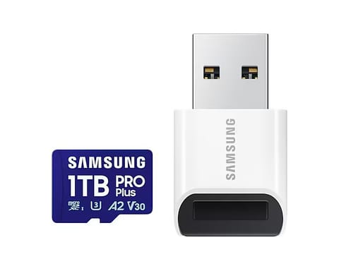 ⁨Memory card MB-MD1T0SB/WW 1TB PRO Plus mSD + reader⁩ at Wasserman.eu