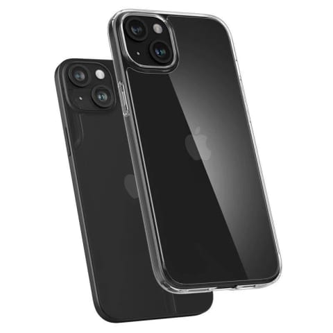 ⁨Etui Spigen Airskin Hybrid do Apple iPhone 15 Plus - przezroczyste⁩ w sklepie Wasserman.eu