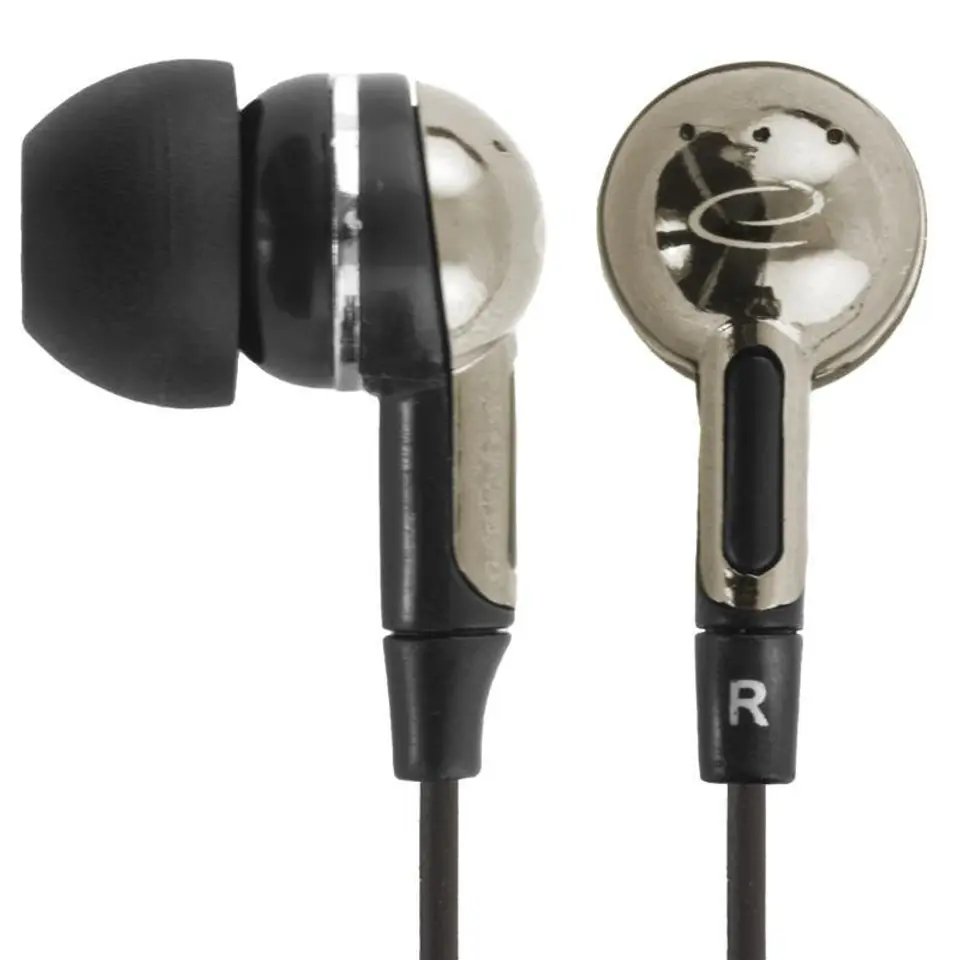 ⁨Esperanza EH125 headphones/headset In-ear Black,Graphite⁩ at Wasserman.eu