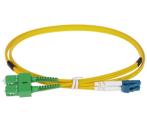 ⁨PATCHCORD JEDNOMODOWY PC-2SC-APC/2LC-1 1 m ULTIMODE⁩ w sklepie Wasserman.eu