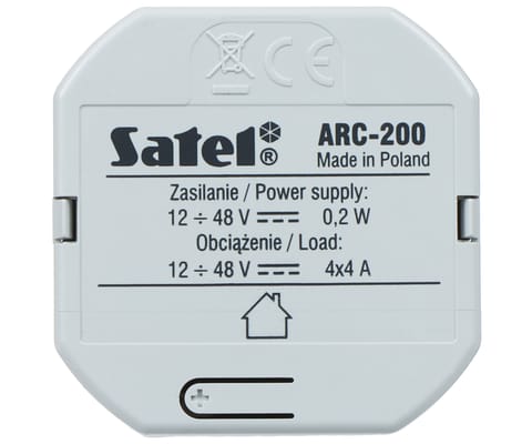 ⁨INTELIGENTNY STEROWNIK OŚWIETLENIA LED ARC-200 BE WAVE 12 ... 48 V DC SATEL⁩ w sklepie Wasserman.eu
