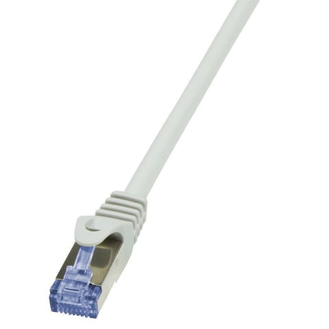 ⁨LOGILINK S/FTP Cat.6a 50 m Szary 50 Patchcord⁩ w sklepie Wasserman.eu