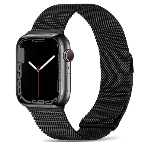 ⁨Pasek stalowy Alogy bransoleta do Apple Watch 38/40/41mm stal nierdzewna Czarny⁩ w sklepie Wasserman.eu
