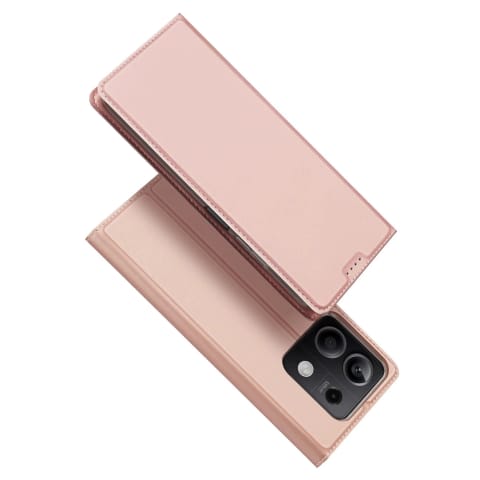 ⁨Etui Dux Ducis Skin Pro z klapką i miejscem na kartę na Xiaomi Redmi Note 13 5G - różowe⁩ w sklepie Wasserman.eu