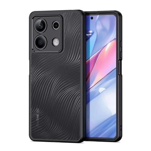 ⁨Etui Dux Ducis Aimo do Xiaomi Redmi Note 13 5G - czarne⁩ w sklepie Wasserman.eu
