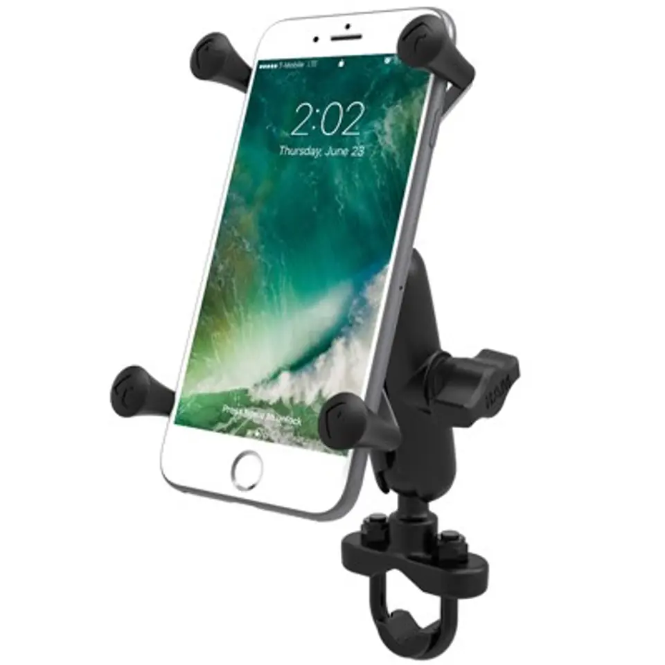⁨RAM Mounts X-Grip Large Phone Mount with Handlebar U-Bolt Base⁩ at Wasserman.eu