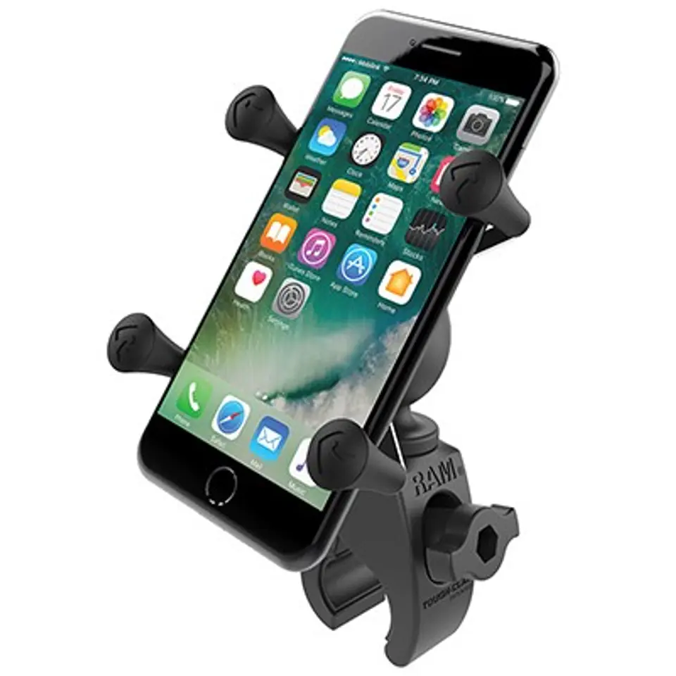 ⁨RAM Mounts X-Grip Phone Mount with Low Profile Tough-Claw Base⁩ at Wasserman.eu