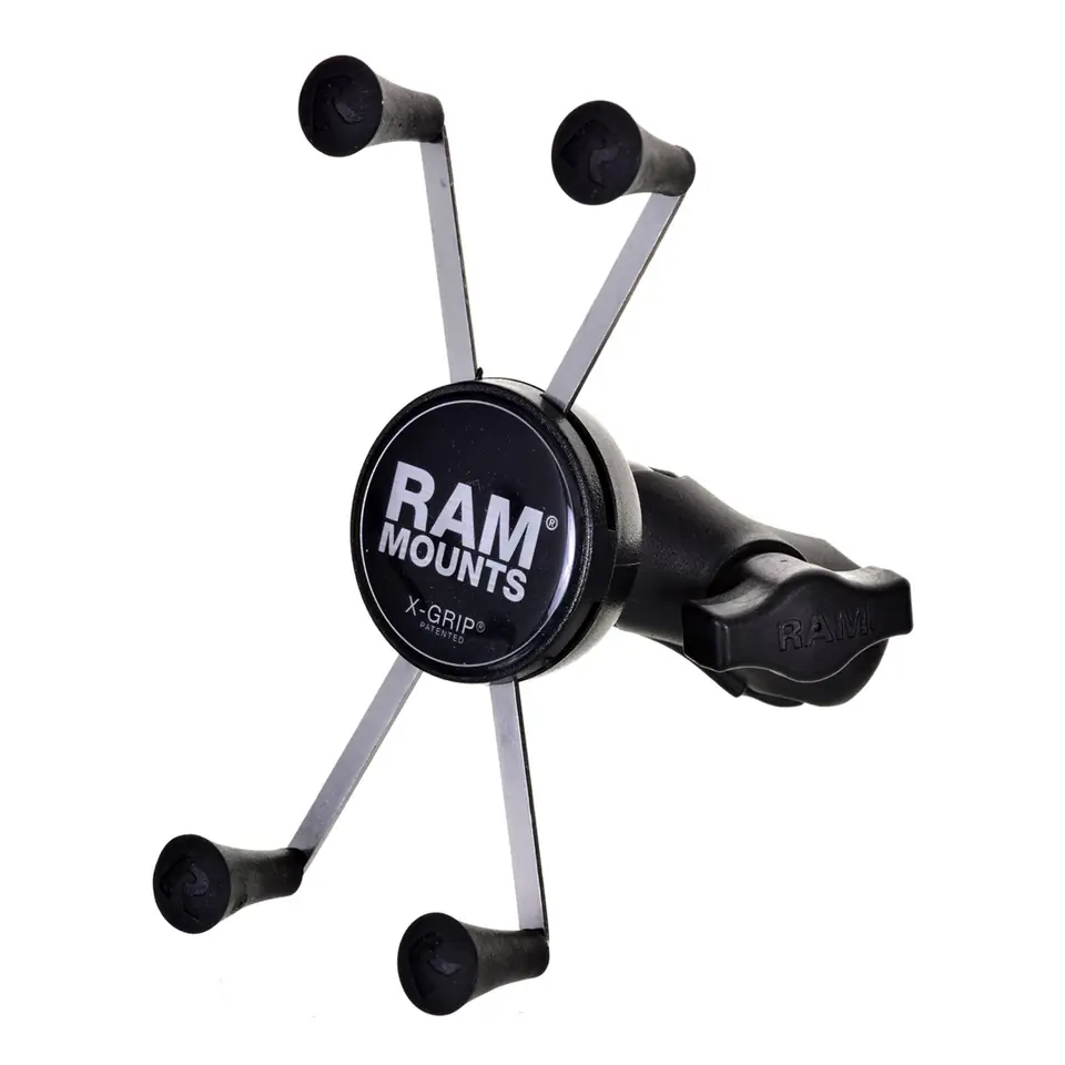 ⁨RAM Mounts X-Grip Large Phone Mount with Motorcycle Fork Stem Base⁩ at Wasserman.eu
