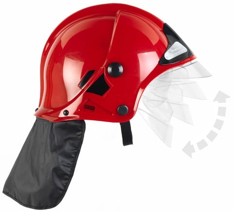 ⁨Fire helmet with quick⁩ at Wasserman.eu