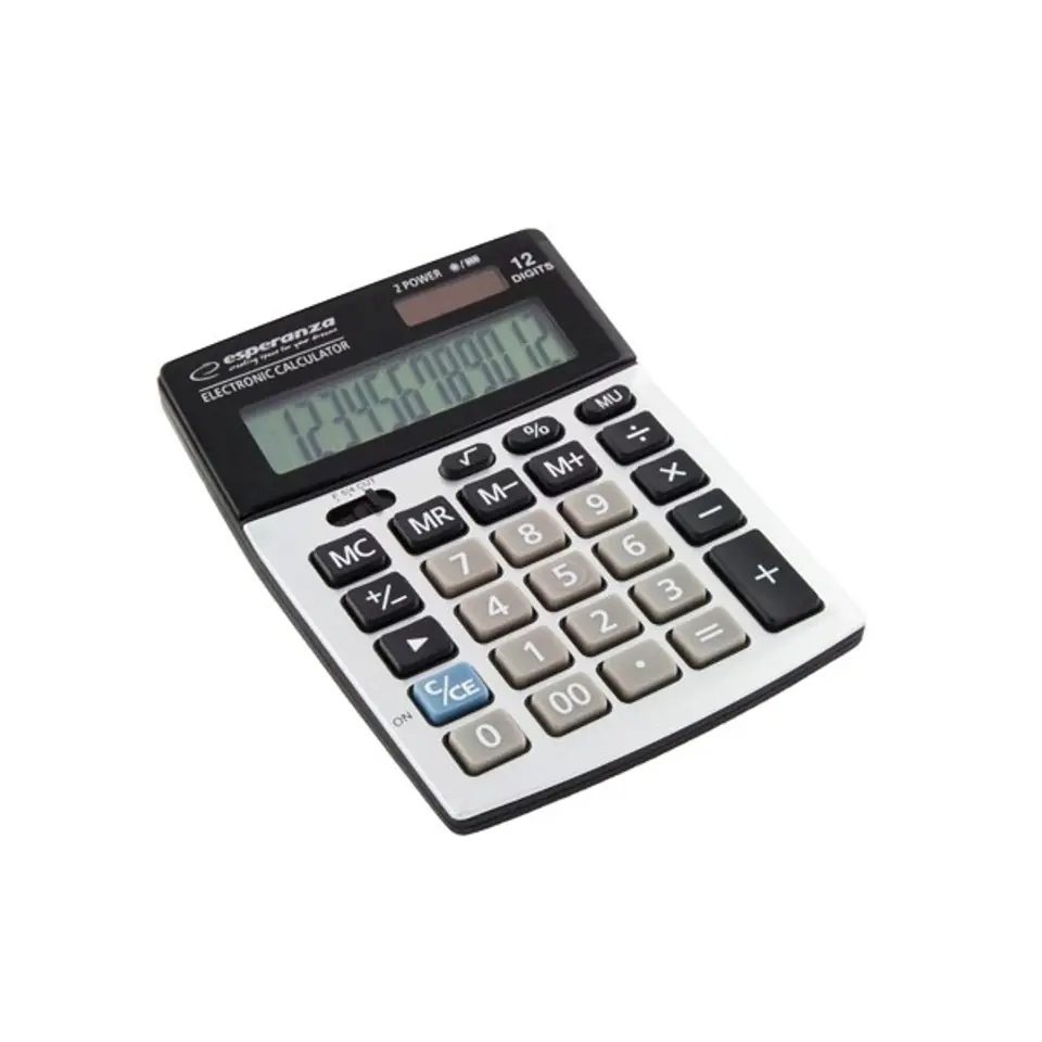 ⁨xlyne ECL102 calculator Desktop Basic Black, Silver⁩ at Wasserman.eu