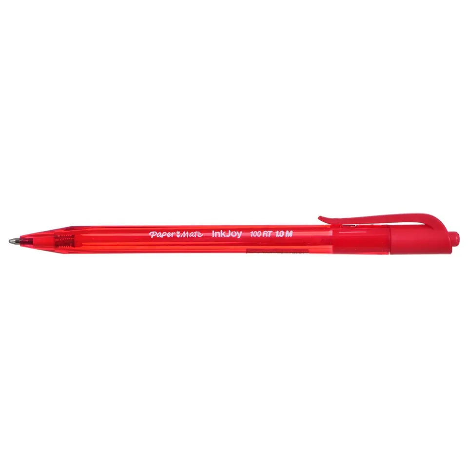Papermate InkJoy 100 RT Rot Clip-on-Einziehkugelschreiber Medium 20 Stück(e) im Wasserman.eu