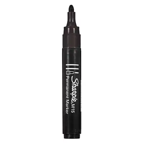 ⁨Sharpie- marker wodoodporny M15 czarny⁩ w sklepie Wasserman.eu