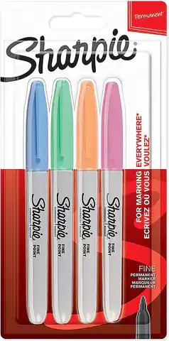 ⁨SHARPIE -zestaw markerów 4 szt pastelowe⁩ w sklepie Wasserman.eu