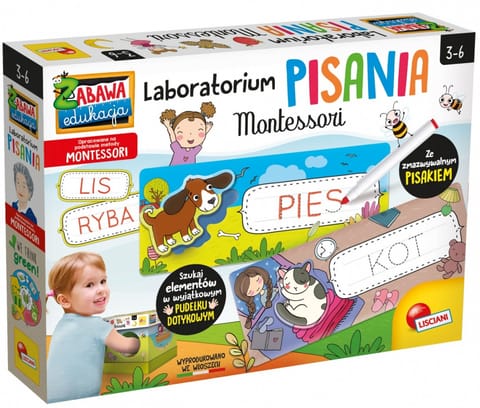 ⁨Gra montessori laboratorium pisania⁩ w sklepie Wasserman.eu