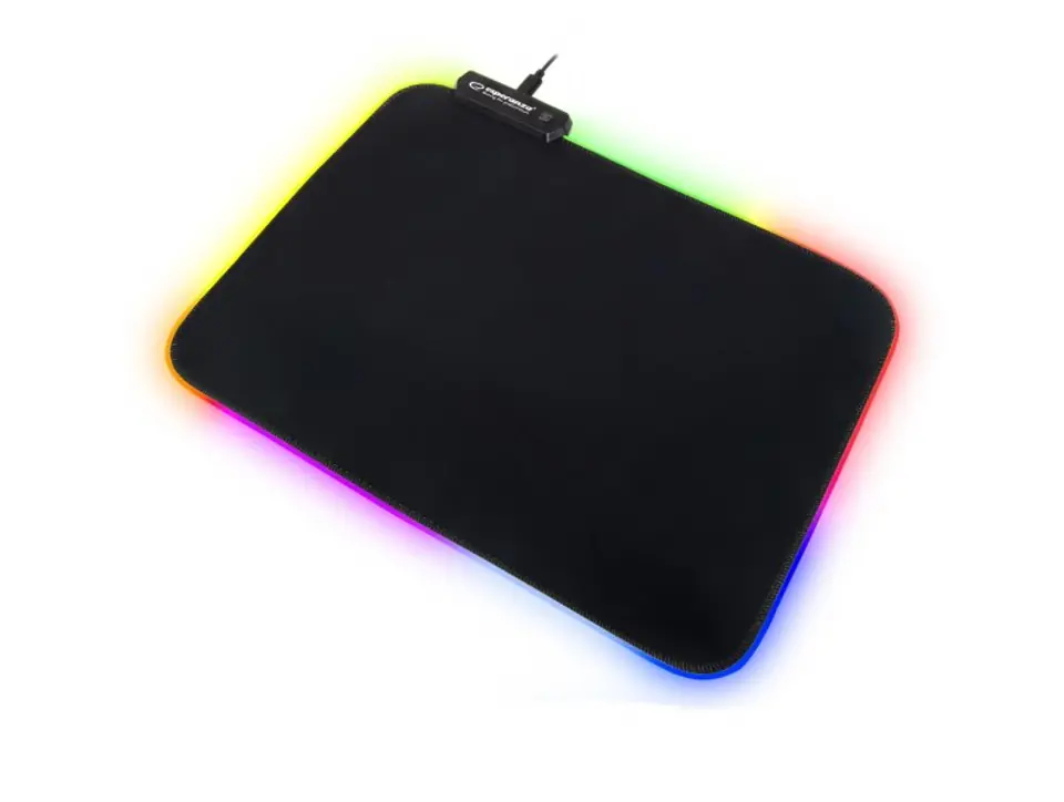 ⁨Esperanza EGP105 mouse pad Gaming mouse pad Black⁩ at Wasserman.eu