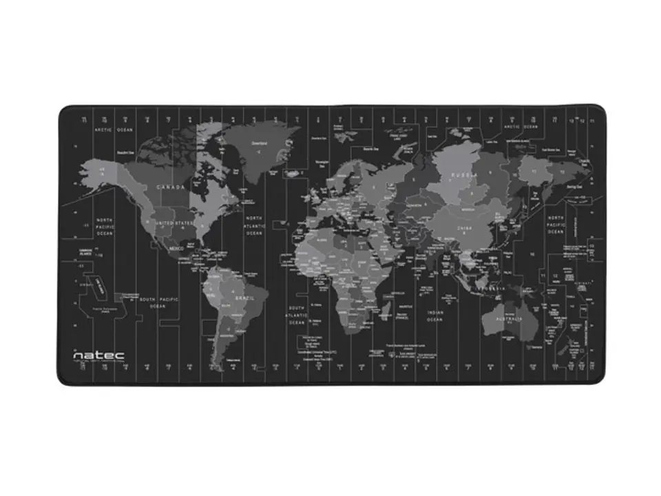 ⁨Natec mouse pad time zone maps maxi npo-1119⁩ at Wasserman.eu