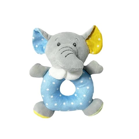 Rattle Elephant 18 cm colorful at Wasserman.eu