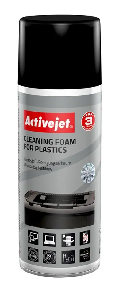 ⁨Activejet AOC-100 cleaning foam for plastic 400 ml⁩ at Wasserman.eu