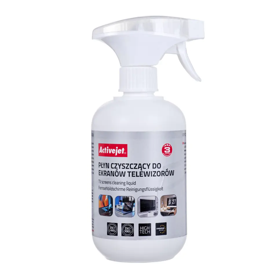 ⁨Activejet AOC-028 cleaning liquid for TV screens 500 ml⁩ at Wasserman.eu