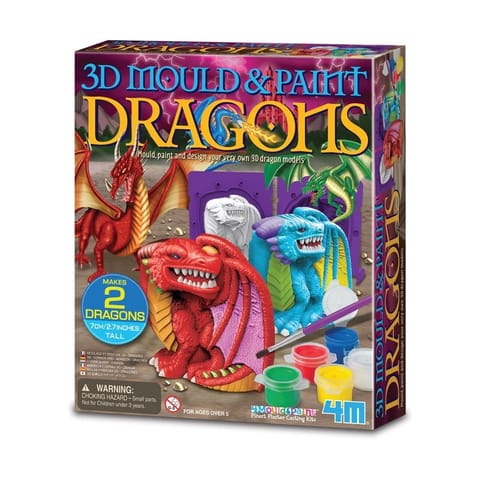 ⁨Creative set Mould & Paint - Dragon⁩ at Wasserman.eu