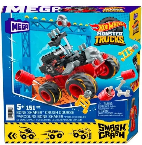 ⁨Klocki hot wheels monster trucks bone shaker kaskaderska sztuczka⁩ w sklepie Wasserman.eu
